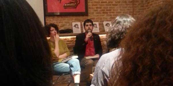 Presentación de "La guerra civil como moda literaria" en La Central de Callao, Madrid.