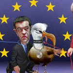 Esta caricatura de Alexis Tsipras fue adaptada para a Creative Commons licensed foto de Olaf Kosinsky